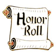 Honor Roll for semester 1
