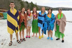 Hall-Dale Key Club takes the Plunge