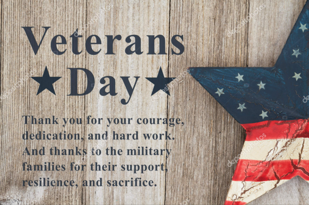 Thank you Veterans