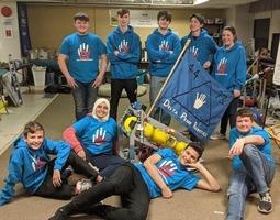Robotics Team Engineers Community Service