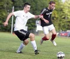 Hall-Dale Boys Soccer moves to 2-0 by blanking rival Monmouth