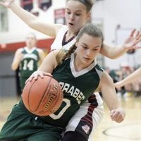 Hall-Dale girls basketball holds off Carrabec for win